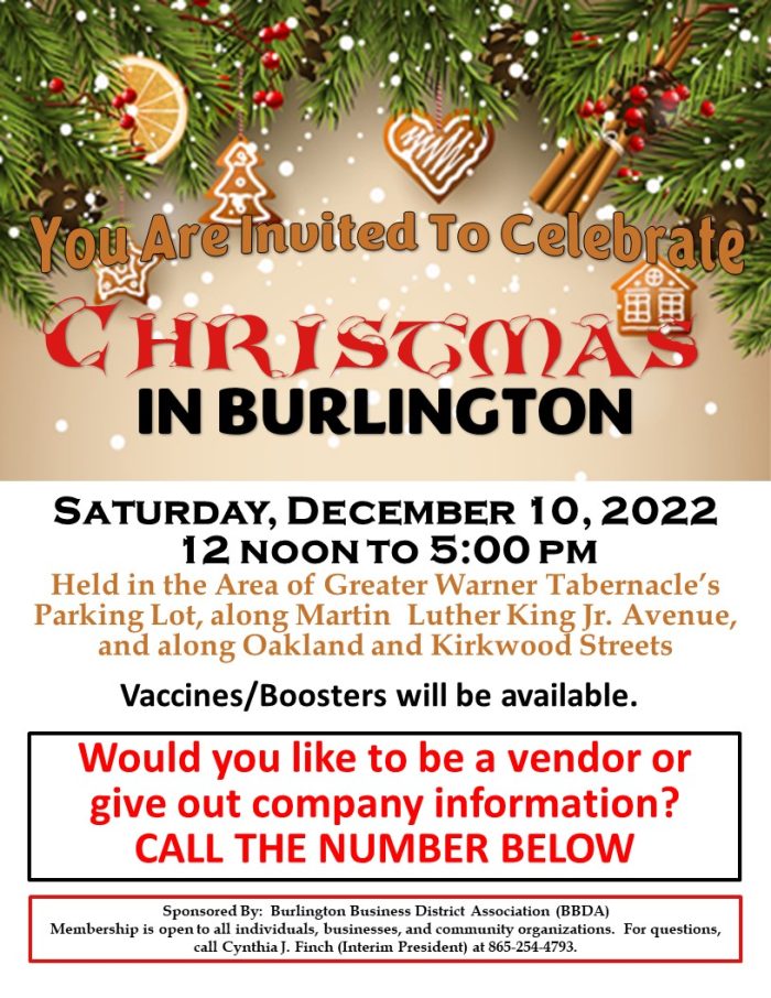 Christmas in Burlington 2022 CONNECT Ministries